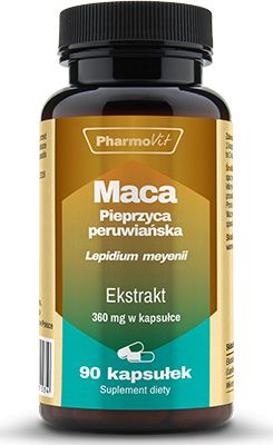 Pharmovit PharmoVit - Maca, 360mg, 90 kapsułek