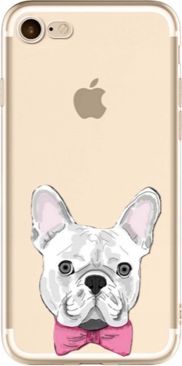 Pan i Pani Gadżet Etui iPhone piesek buldog z muszką