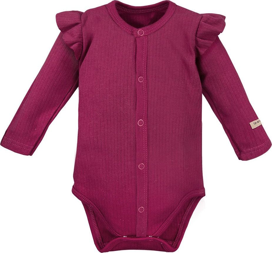 Ewa Klucze BODY niemowlęce wyprawka SIMPLY COMFY ROZ BORDOWY Ewa Klucze 56