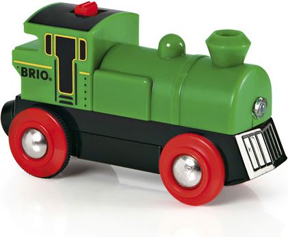 Brio Lokomotywa na baterię Speedy Green (33595)