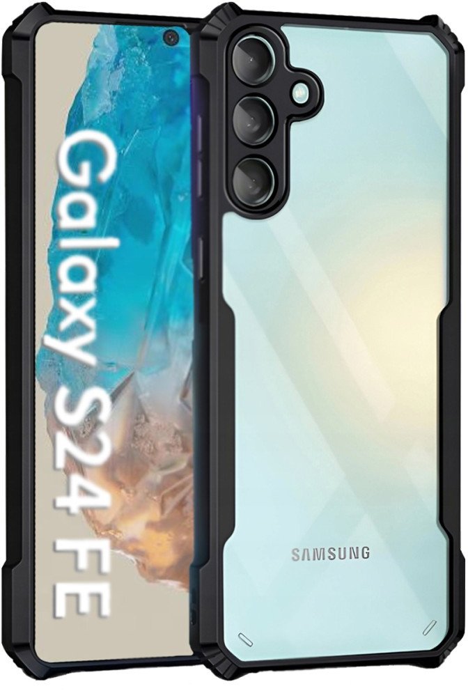 Etui pancerne Supero Corner-X do Samsung Galaxy S24 FE, czarne
