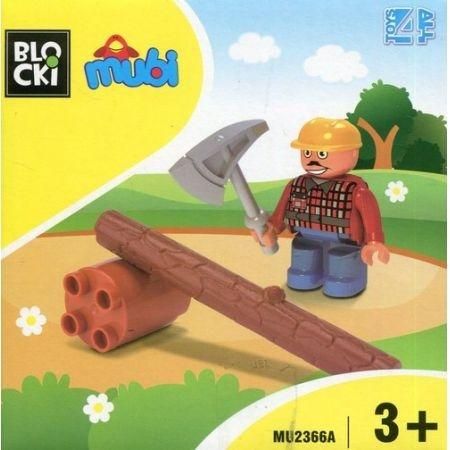 Blocki Mubi Figurka Drwal (MU2366A)