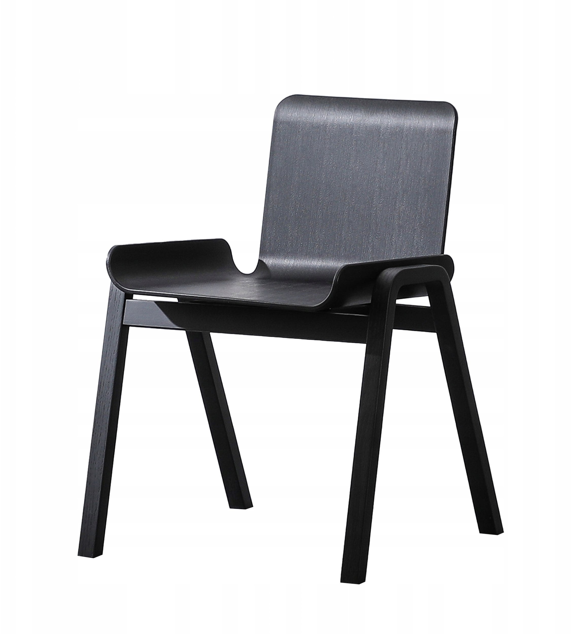 Krzesło nowoczesne skandynawskie CAMPO czarne