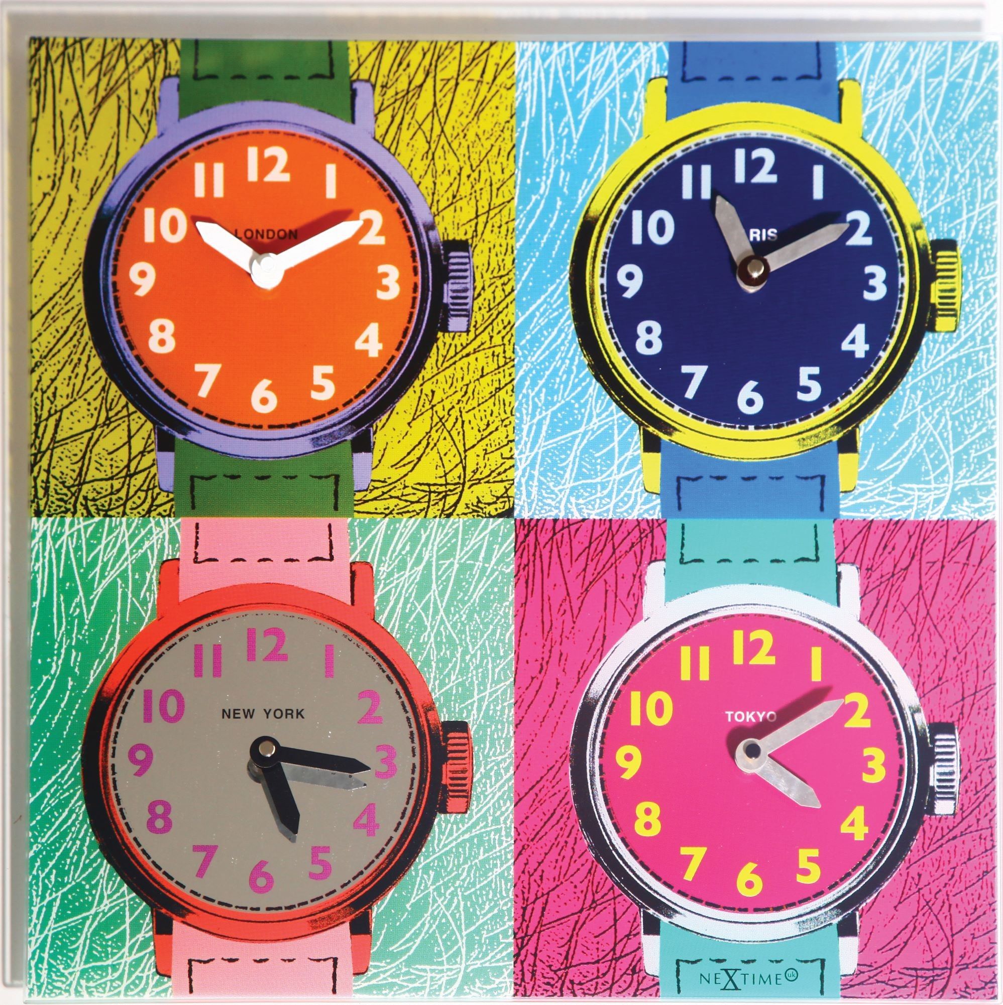 NexTime Zegar Time Zones 8158