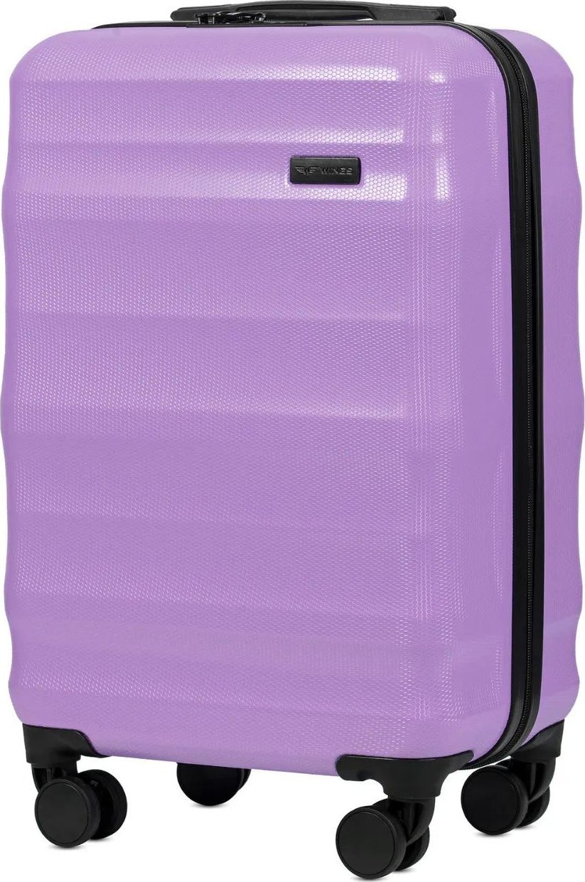 Wings Wings Mała walizka kabinowa PC17268 VULTURE policarbon S fioletowa
