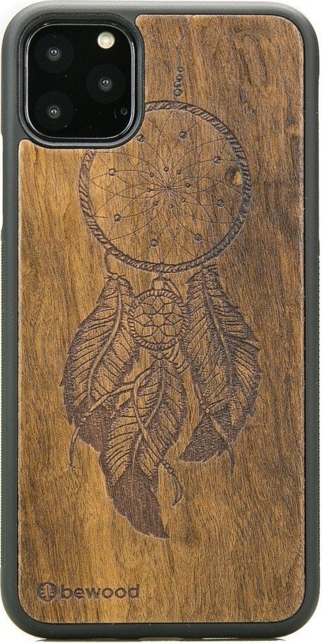 BeWood Drewniane Etui na iPhone 11 PRO MAX ŁAPACZ SNÓW IMBUIA
