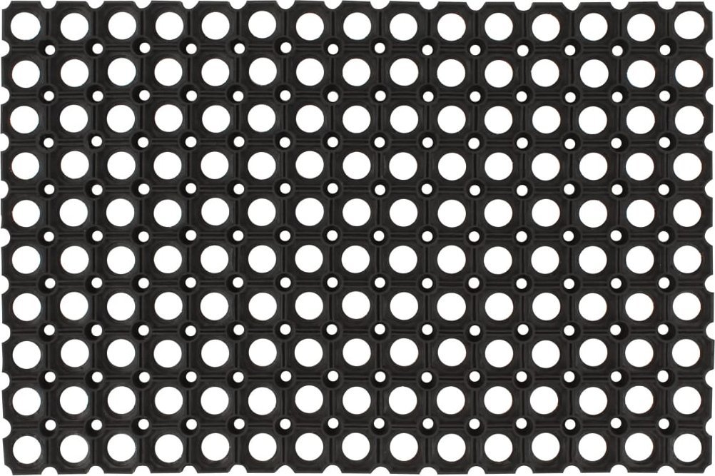 vidaXL Wycieraczka, prostokątna, 40x60 cm, gumowa