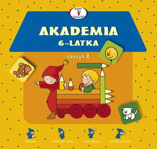 Akademia 6-latka zeszyt A - 24460