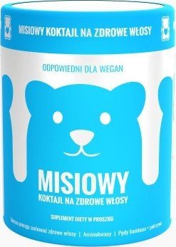 Noble Health Noble Health Misiowy koktajl na zdrowe włosy 110g - WYSYŁAMY W 24H!