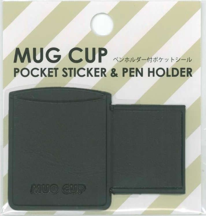 Uchwyt na długopisy Mug Cup S czarny