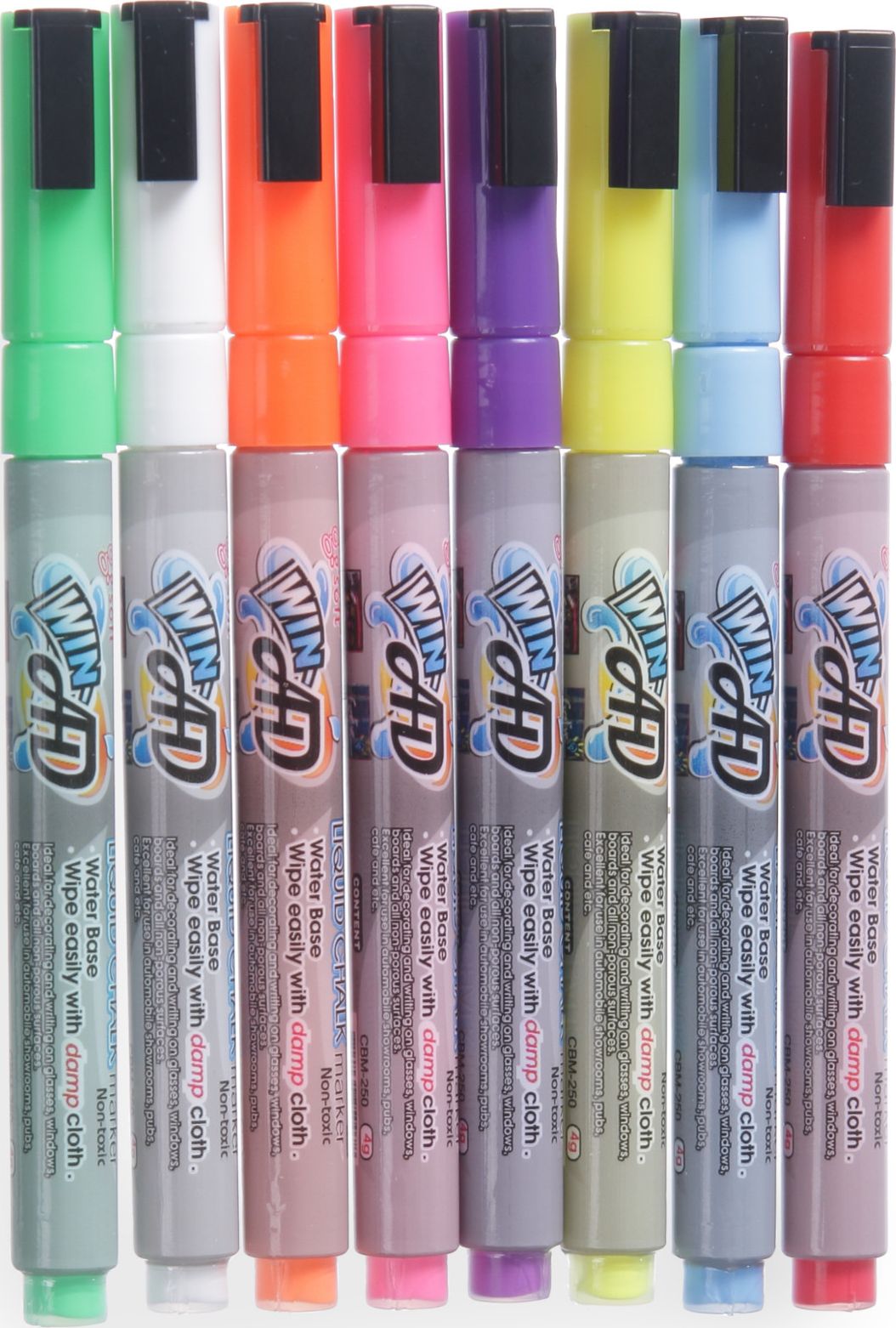 Hendi Markery do tablicy końcówka 3 mm, zestaw 8 szt.