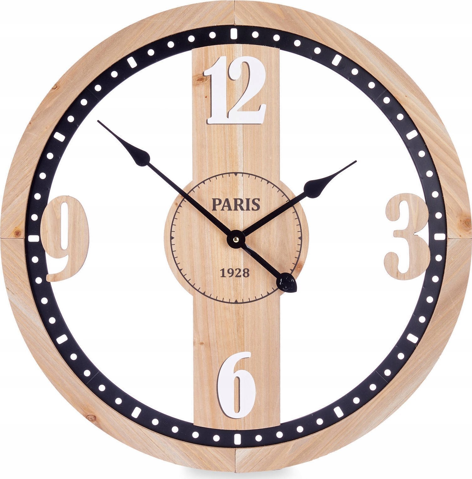 Gift Decor Zegar loftowy PARIS 1928, 60 cm