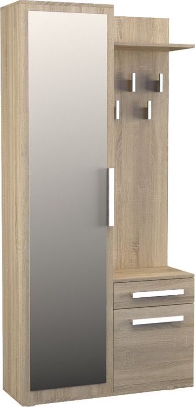 Elior Garderoba do przedpokoju Kaya 2X - dąb sonoma