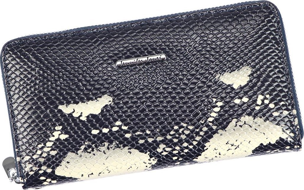 Jennifer Jones Portfel damski typu piórnik skóra węża Jennifer Jones NoSize
