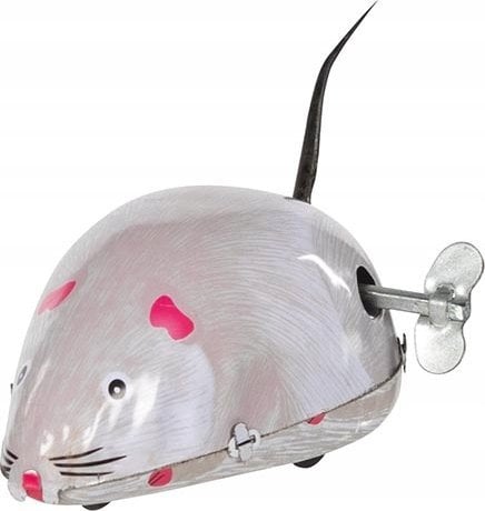 Keycraft Metalowa myszka do nakręcania