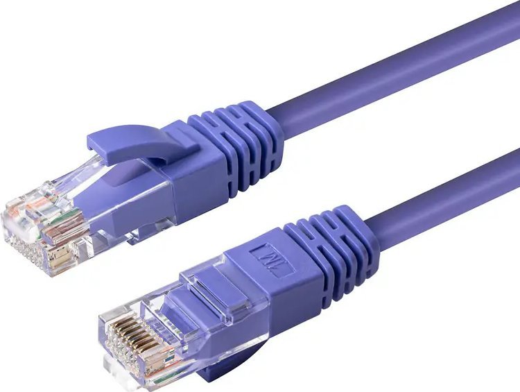 CAT6A UTP 10m Purple LSZH