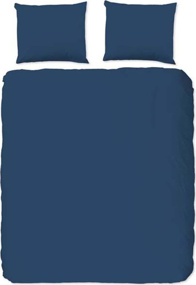 Good Morning Good Morning Zestaw pościeli Uni, 200x200/220 cm, kolor denim