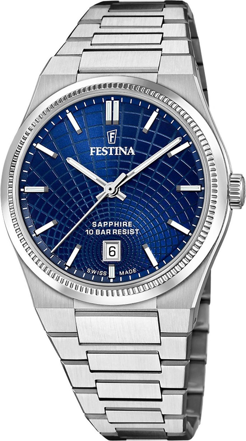 Zegarek męski Festina F20051-4 srebrny