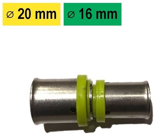 REDUCING COUPLING 20 X 2,00 - 16 X 2,00