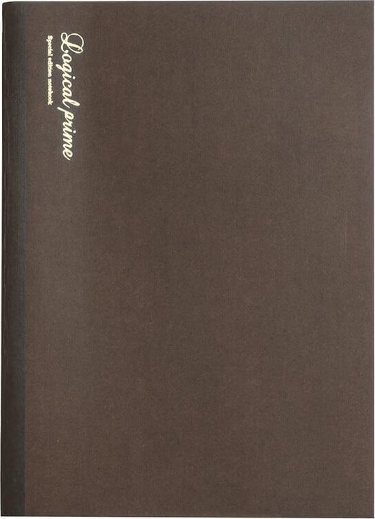 Notatnik B5 12x15cm Logical Prime PT brązowy