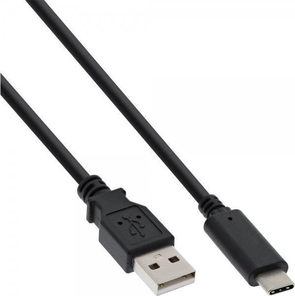 Kabel USB InLine USB-A - USB-C 3 m Czarny (35733)