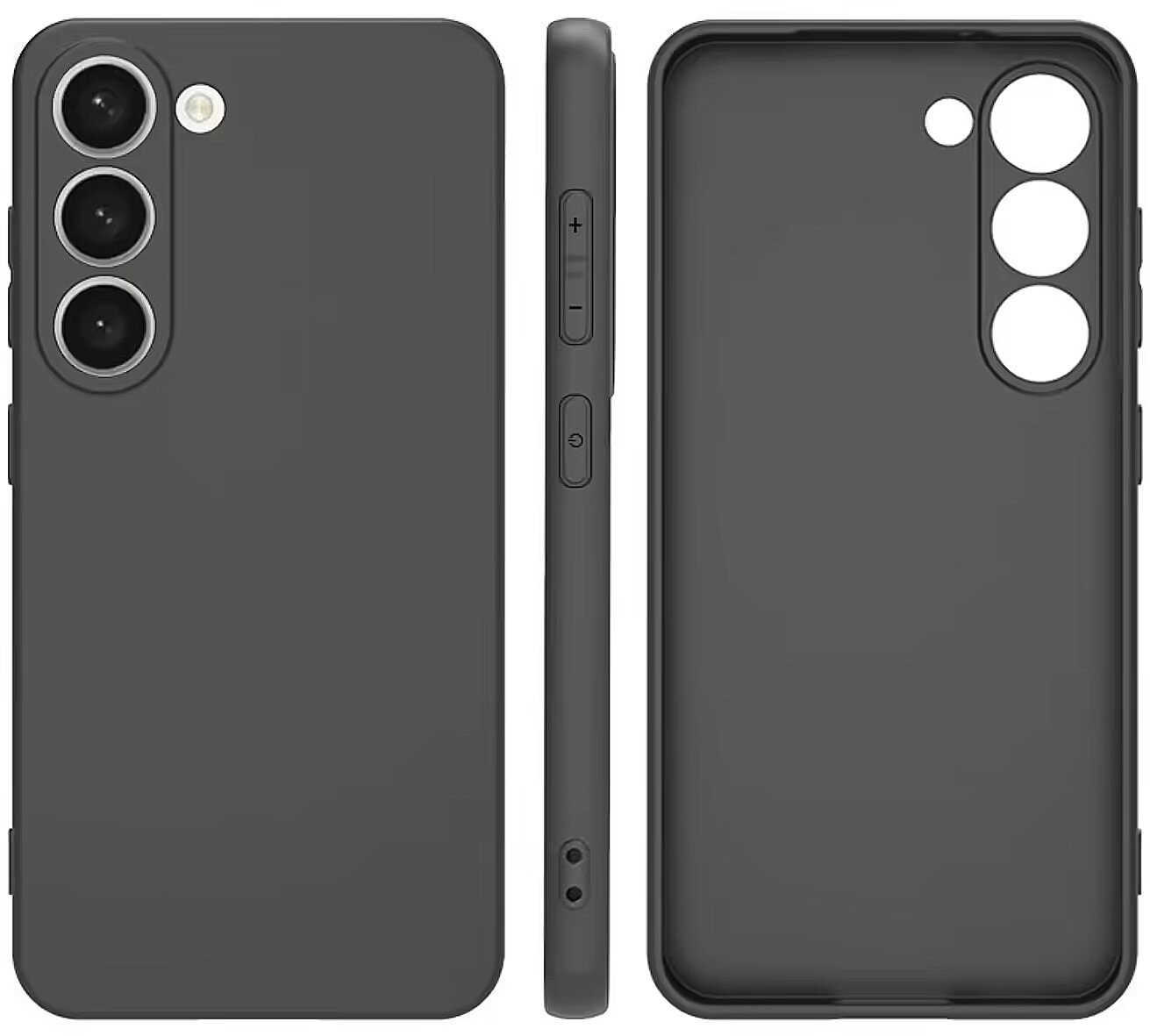 Mocco Ultra Slim Soft Matte 0.3 mm Silicone Case for Samsung Galaxy A34 5G Black