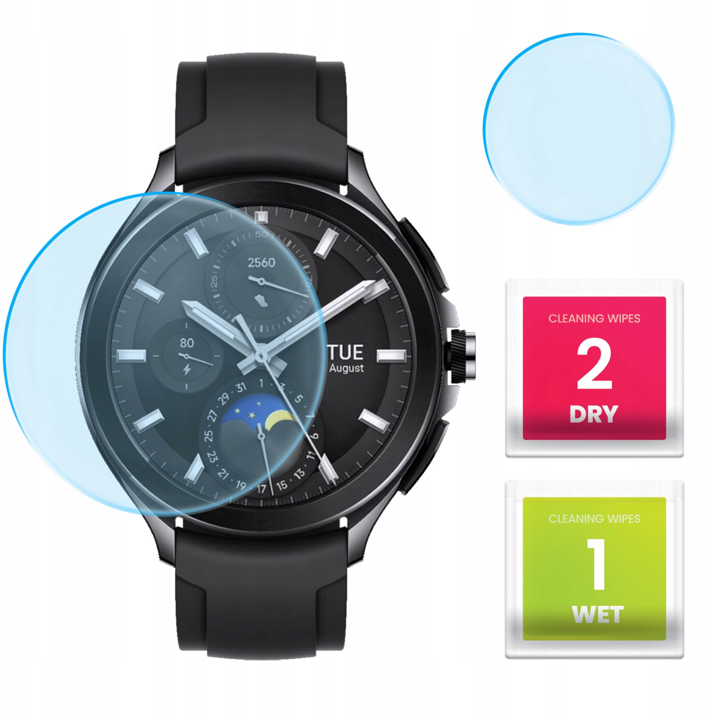 Szkło Hybrydowe do Xiaomi Watch 2 Pro (Szkiełko, Ochronne, Odporne, Szybka)