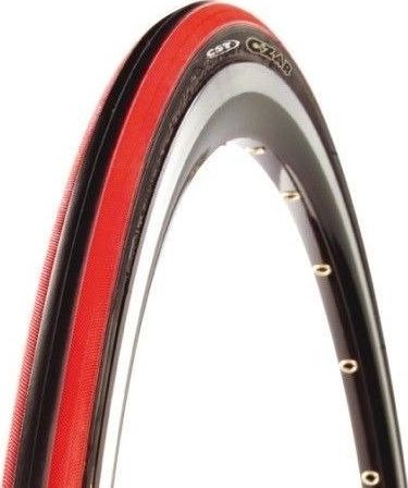 CST Opona CST COMP CZAR 700x25C C-1406 czarno-czerwona uniwersalny