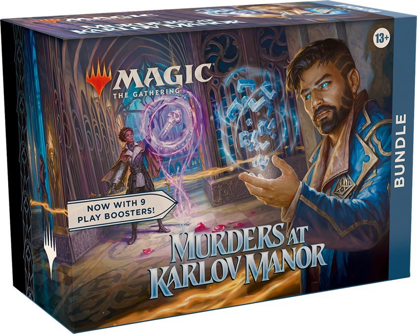 Magic The Gathering Bundle Murders at Karlov Manor Fat Pack zestaw karty MtG