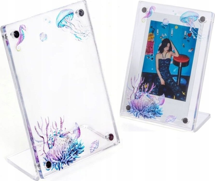 Ramka LoveInstant Ramka Stojąca Do Zdjęć Fuji Fujifilm Instax Mini / Zink / Podwodny Świat