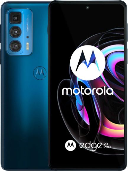 Smartfon Motorola Edge 20 Pro 5G 12/256GB Niebieski (PANY0041PL)