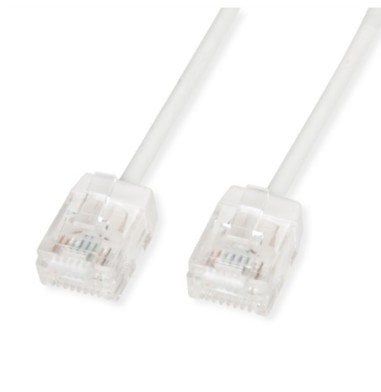 ROLINE UTP Data Center Patch Cord Cat.6A (Class EA), LSOH, Slim, Ultra Short Connector, biały, 2 m