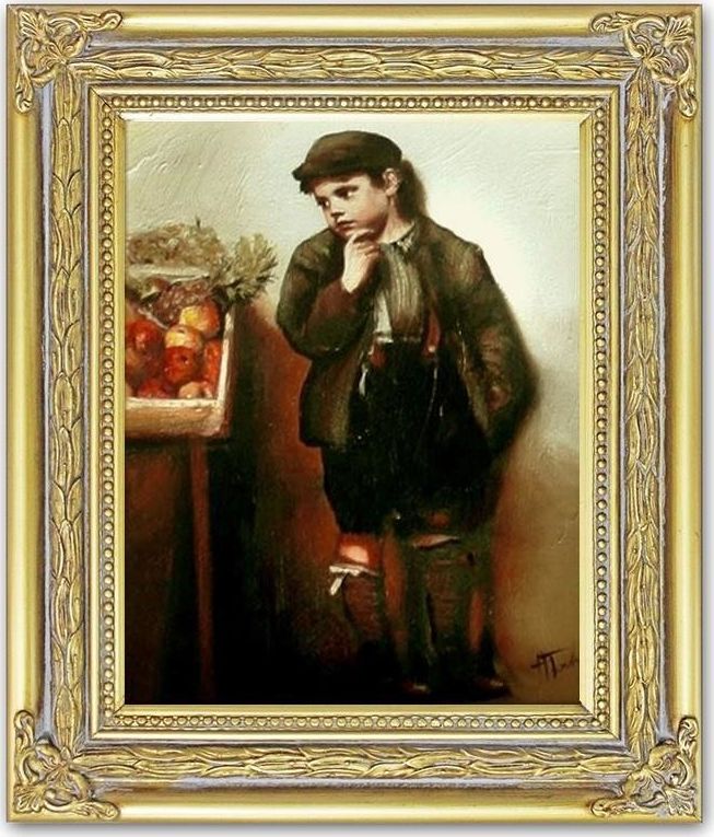 GO-BI Obraz Inni ręcznie malowany 27x32cm uniwersalny