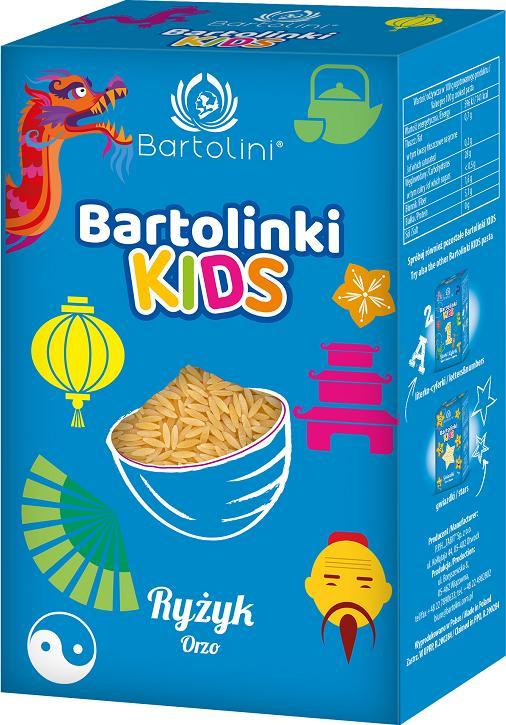 Bartolini Makaron dla dzieci Ryżyk 250 g