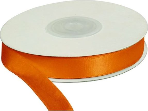 Titanum Wstążka pomarańcz, 25m dł x 12mm szer, CRAFT-FUN