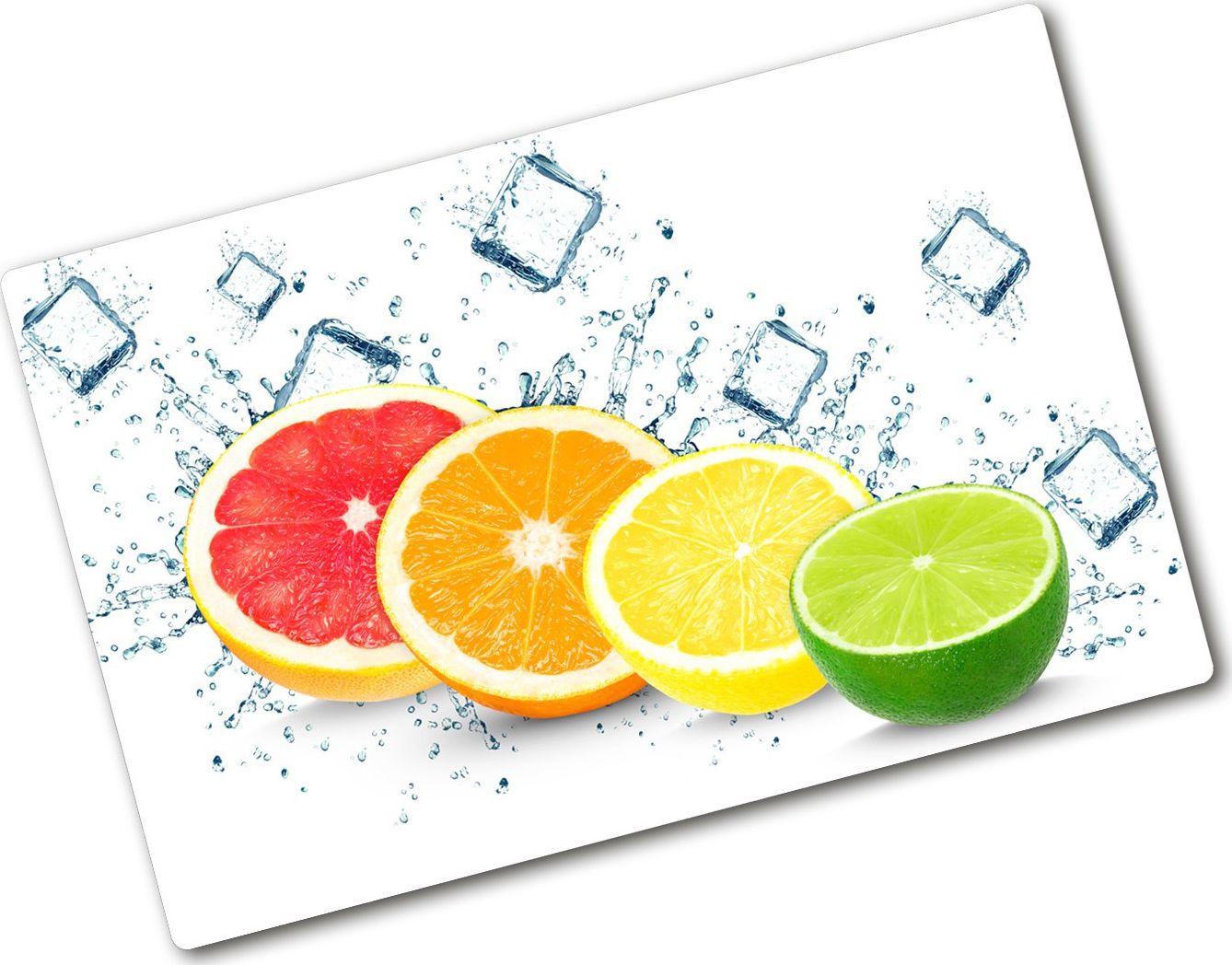 Deska do krojenia Tulup szklana 80x52cm