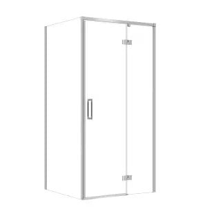 SET C108 KABINA LARGA ZAWIAS PRAWA CHROM 100X90X195 SZK TRANS WIR