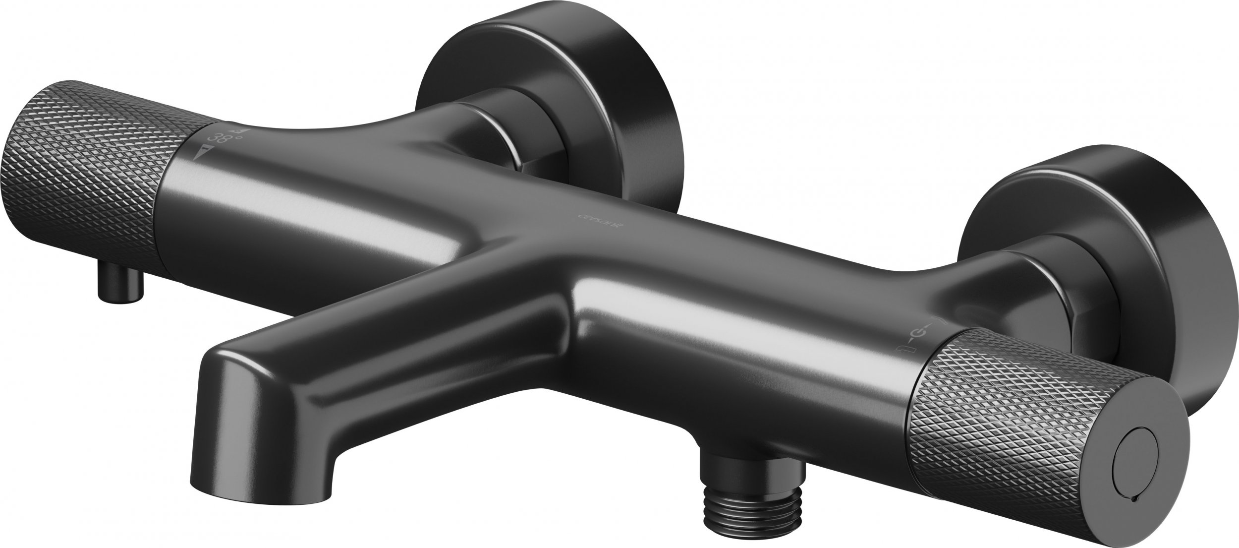 Bateria prysznicowa Cersanit ZEN grafitowy (S951-569)