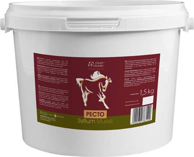 Over Horse Pectosyllium Muesli Produkt na odpiaszczanie jelit u koni 1,5 kg