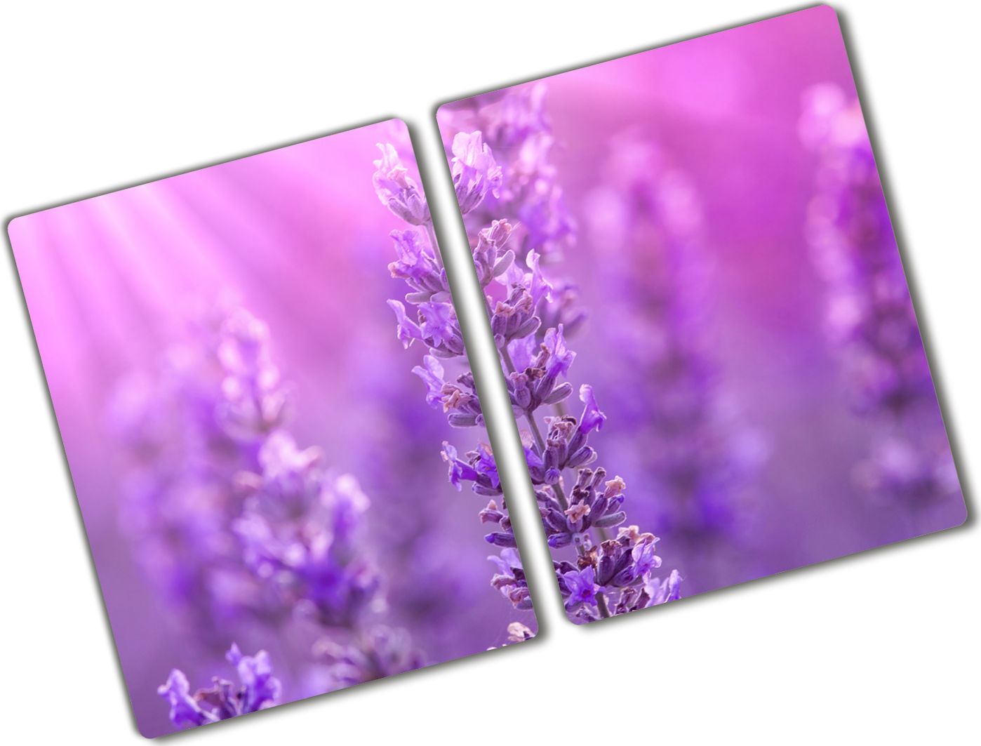 Deska do krojenia Tulup szklana Lawenda 14 52x2szt.