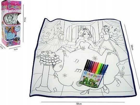 Hipo Mata 50x50cm zmyw.d/kol.12flam.księżn.H13025 34646