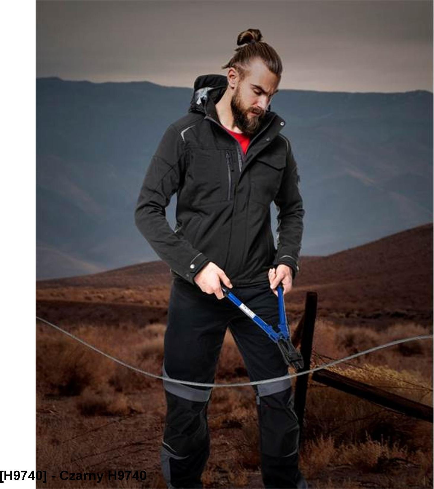 Ardon ARDON R8ED+ - kurtka softshell męska - Czarny H9740 3XL