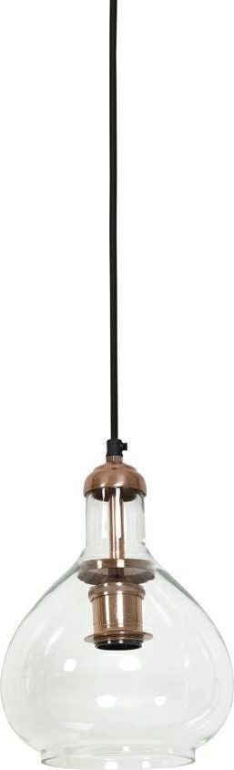 Lampa wisząca Light & living Lampa wisząca Dela miedź szkło