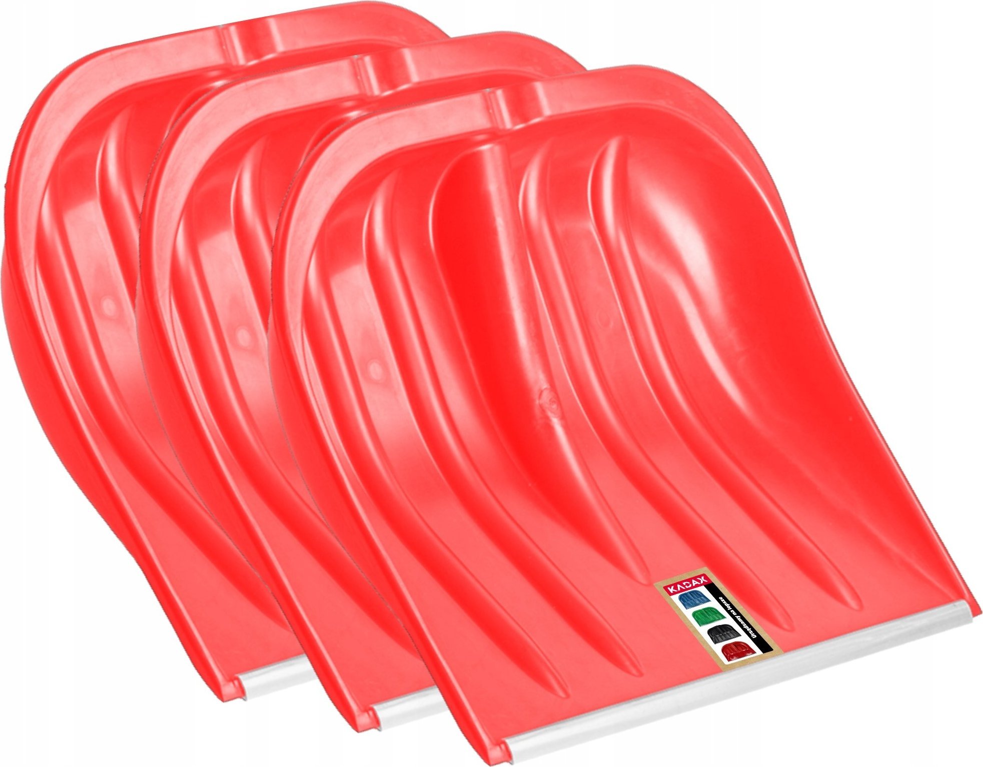 Kadax Szufla Głowica Łopaty Do Śniegu Bez Trzonka 3szt