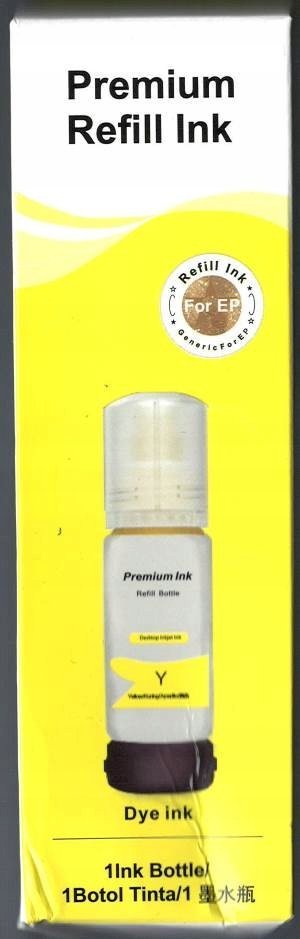 Tusz Orink ORINK Tusz T0103 do drukarek Epson EcoTank L1110 / 3150 / 3260 / 5190 | Yellow | 70ml