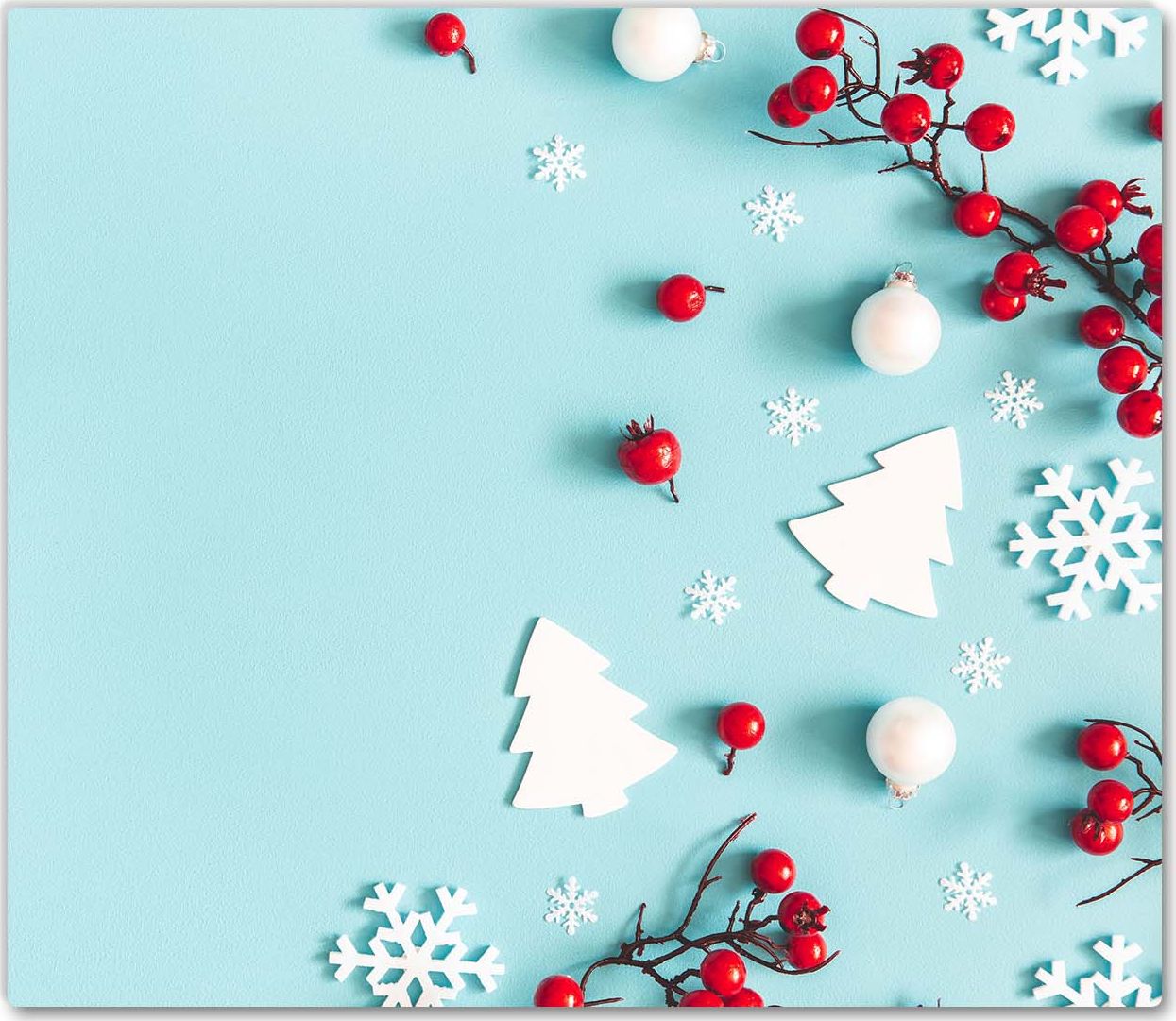 Deska do krojenia Tulup szklana 60x52cm