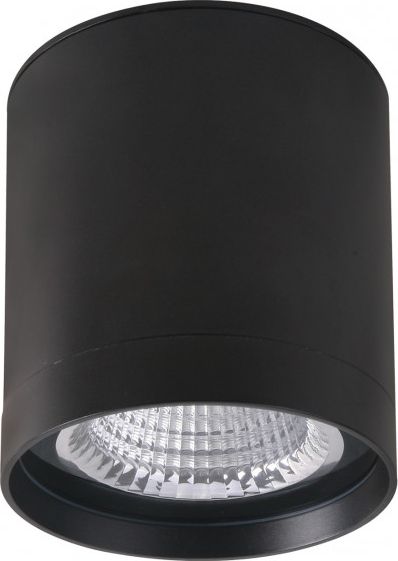 Lampa sufitowa Italux Lampa natynkowa czarna Italux Vetra Ip65 ledowa OWG-705R/BF-WW