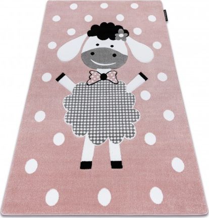 Dywany Łuszczów Dywan PETIT DOLLY róż, 160x220 cm