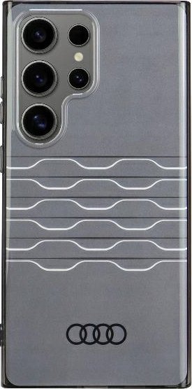 Audi Audi IML Geometric Pattern Case S24 Ultra S928 czarny/black hardcase AU-IMLS24U-A6/D3-BK