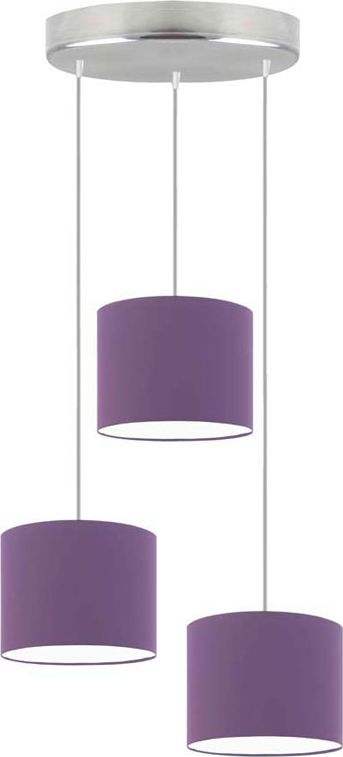 Lampa wisząca Lumes Lampa wisząca z regulacją zwisów na stalowym stelażu - EX445-Pueblis - 18 kolorów Niebieski